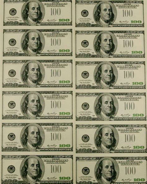 fake 100 bills to print - Bing Images | Printable play money, Money printables, Play money