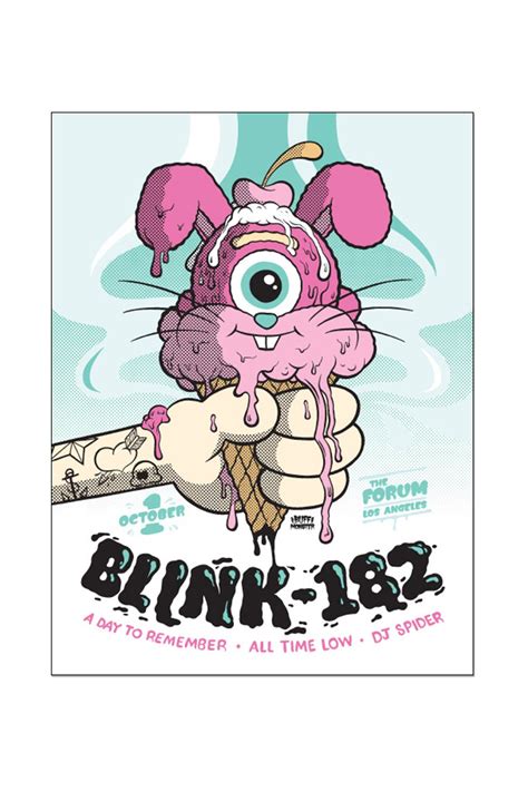 9/14/2013 Chicago, IL Event Poster - blink-182 Merch