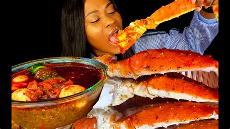 KING CRAB SEAFOOD BOIL MUKBANG | ASMR SEAFOOD BOIL | SHRIMP | SEAFOOD BOIL | MUKBANG | ASMR EATING