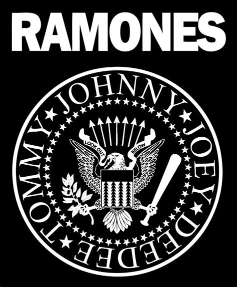 The Ramones logo | The Logo Factory | Ramones, Ramones logo, Rock bands