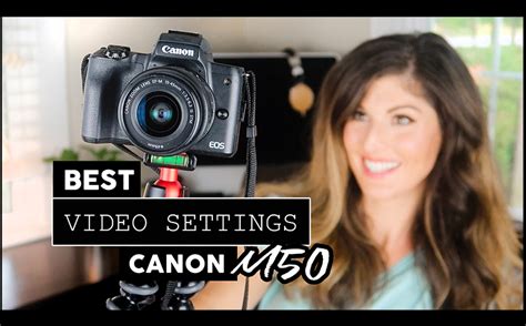 BEST CAMERA SETTINGS for VLOGGING on Canon M50 Mirrorless • AMaeTV