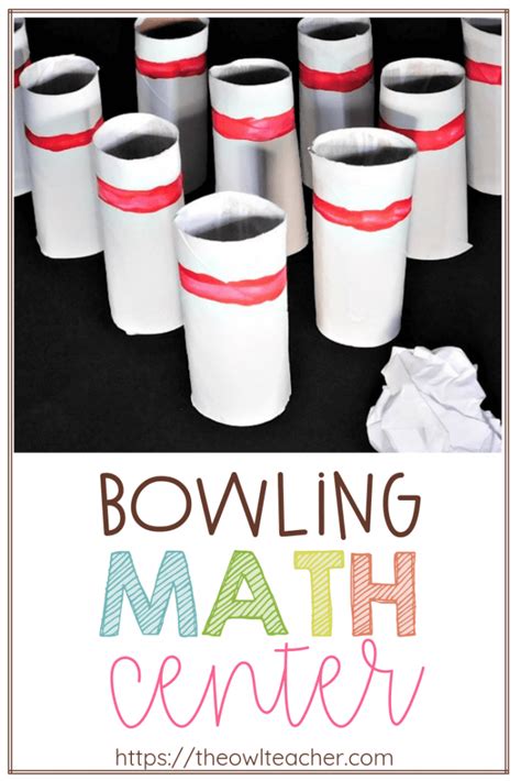 Bowling Math Centers - The Owl Teacher