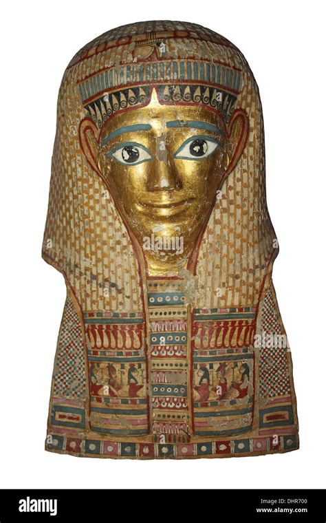 Ancient Egyptian Death Mask Stock Photo - Alamy