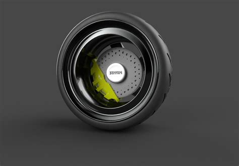 FERRARI Wheel concept on Behance