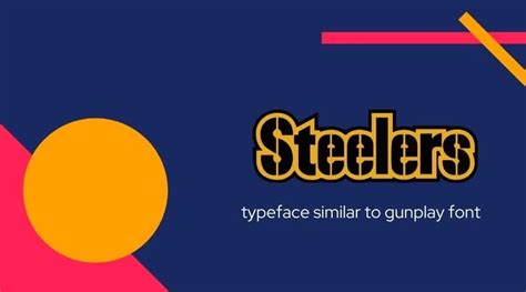 Steelers Font | Free Fonts Vault