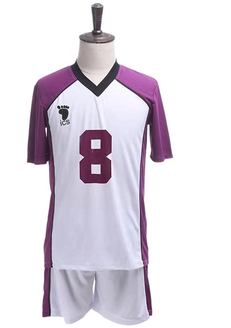 Haikyuu Cosplay Uniform - Haikyuu Season 3 Shiratorizawa Academy Uniforms Sportwear Costume Sets ...