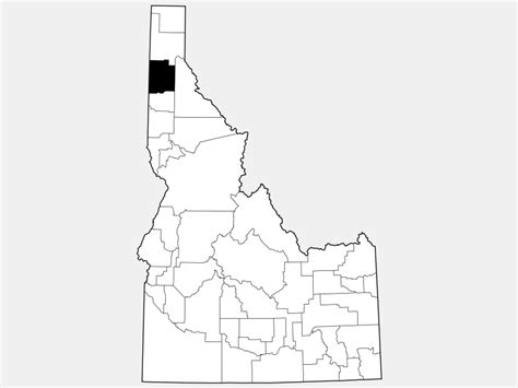 Kootenai County, ID - Geographic Facts & Maps - MapSof.net