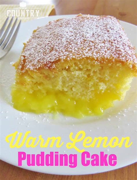 lemon pudding cake betty crocker