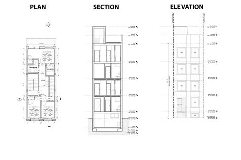 Architect House Full Design Plan Elevation Section Architectural Floor Plan Design And Drawings ...