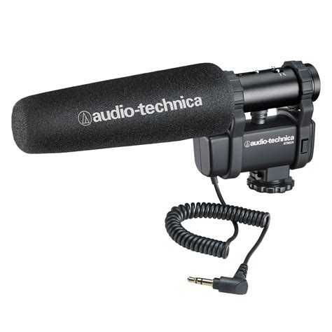 Audio-Technica AT8024 Stereo/Mono Camera-Mount Microphone AT8024