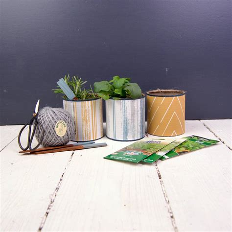 grow your own herbs gardening set by kenneth & kenneth | notonthehighstreet.com