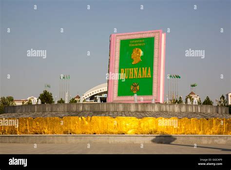 Ruhnama monument hi-res stock photography and images - Alamy