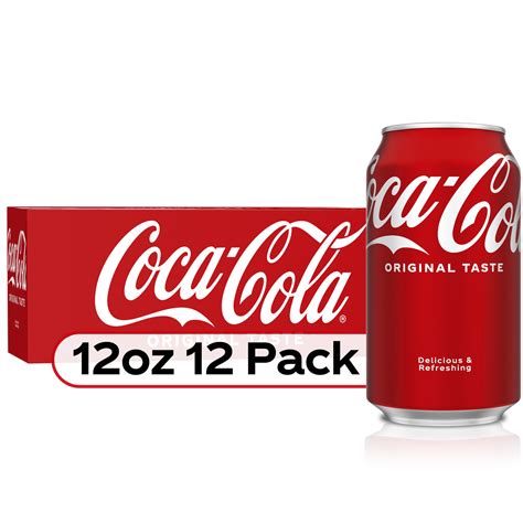 Coca-Cola Soda Pop, 12 fl oz, 12 Pack Cans - Walmart.com