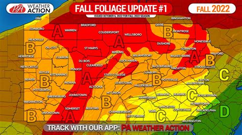 Updated Pennsylvania Fall Foliage Forecast - October 6th, 2022 - Fall Foliage Updates