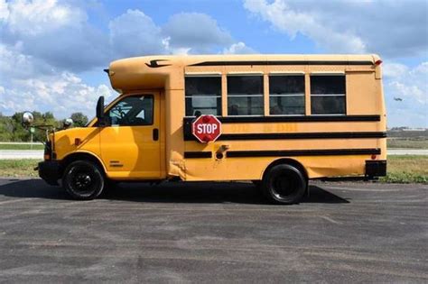 2006 Chevrolet 3500 6.6 Duramax Diesel Mini School Bus for sale in Kalamazoo, MI ...