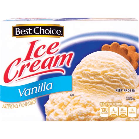 Best Choice Vanilla Ice Cream | Vanilla | My Country Mart (KC Ad Group)