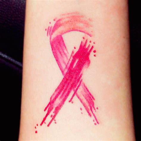 Cancer Ribbon Tattoos Designs, Ideas and Meaning - Tattoos For You