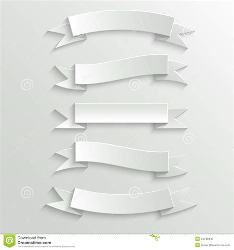 16 White Ribbon Vector Images - White Ribbon Banner Vector Free, White Ribbon Banner Vector and ...