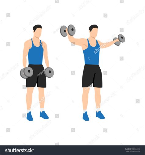 Dumbbell Lateral Raise Royalty-Free Images, Stock Photos & Pictures | Shutterstock