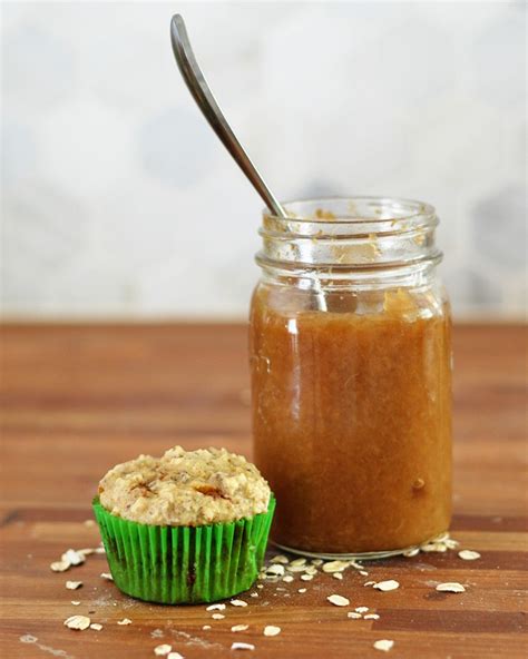 Oatmeal Applesauce Muffins | Stained with Style