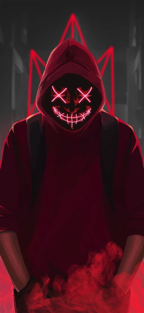 Hacker Mask Neon Wallpapers - Wallpaper Cave