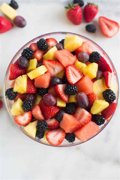 Fresh Fruit Bowl - Tastes Better From Scratch