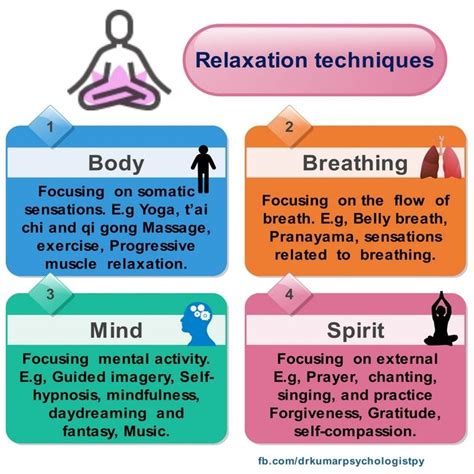 Relaxation techniques and benefits | Relaxation techniques