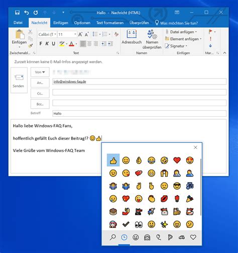 Emojis In Outlook Einfugen Emojis In Outlook 2020 04 24 Images | Images and Photos finder