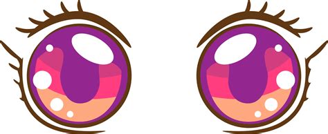 Anime eye png graphic clipart design 19607051 PNG