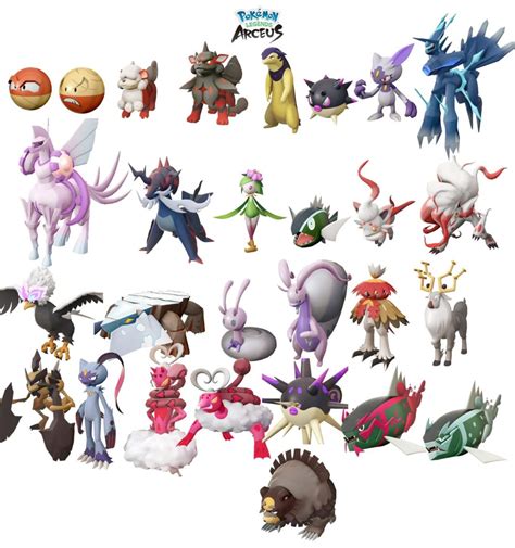 New Hisui Pokémon leak ahead of Pokémon Legends: Arceus release - HeadlinesCurator