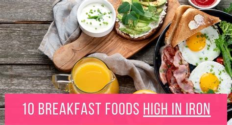 10 Breakfast Foods High in Iron - Tastylicious