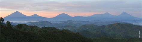 The Virunga Mountains - Volcanoes National Park Rwanda