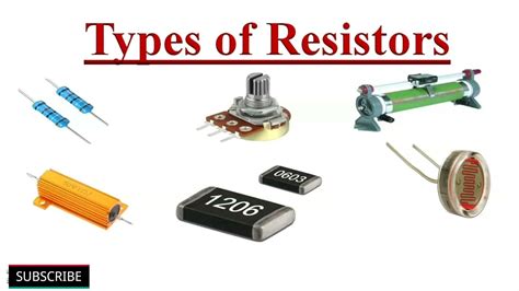 Types Of Resistors Symbols