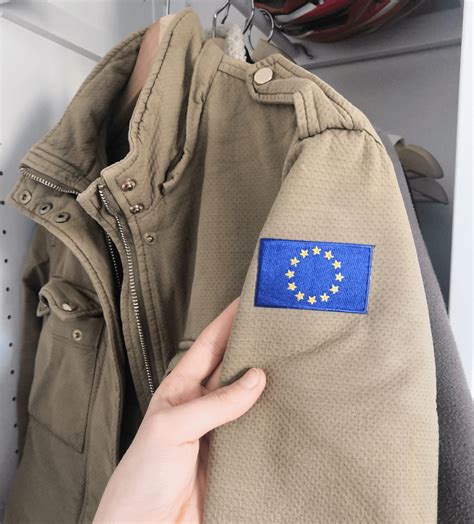 Upgraded my jacket with a flag patch. : r/YUROP