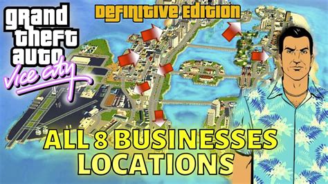 Gta Vice City Map Of Missions