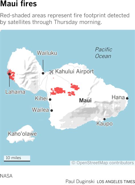 Maui fires gut Lahaina; fatalities expected to multiply - Los Angeles Times