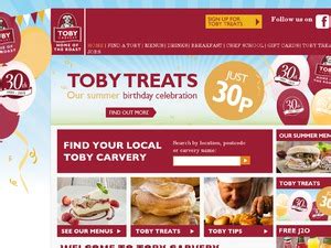 Toby Carvery Vouchers | Printable Toby Carvery Discount Vouchers