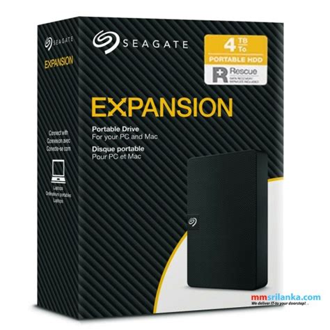 Seagate Expansion 4TB Portable External Hard Drive