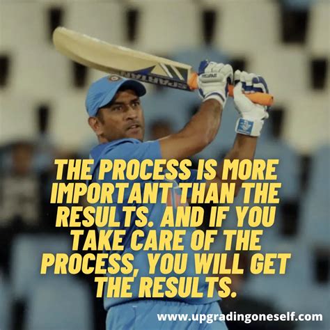 ms dhoni quotes (9) - Upgrading Oneself