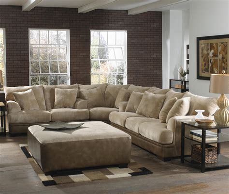 Large L-Shaped Sectional Sofa with Left Side Loveseat by Jackson Furniture | Wolf and Gardiner ...