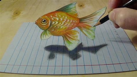 Fish Drawing Easy Realistic - SEA AND FISH