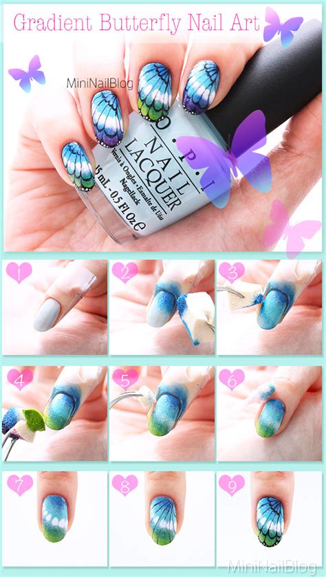 Butterfly Nail Art | nailbees