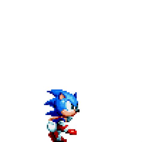 Pixilart - Sonic Mania Sonic Run Sprites 1-4 by Anonymous