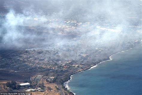 Maui fire survivors describe jumping into ocean to escape Lahaina flames as hundreds remain ...