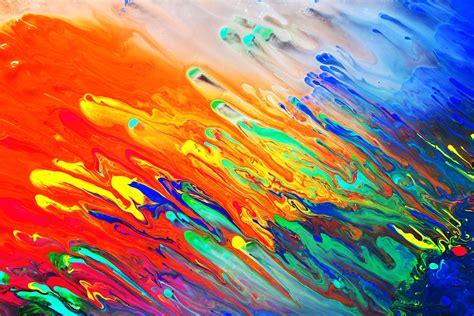 Colorful Abstract Paint Wallpapers - Top Free Colorful Abstract Paint Backgrounds - WallpaperAccess