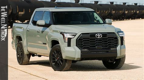 2022 Toyota Tundra Sr5 Trd Sport Lunar Rock Driving Interior Exterior You