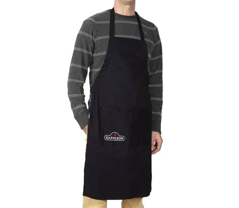 Napoleon Cotton Apron Black (62131) - BBQ World