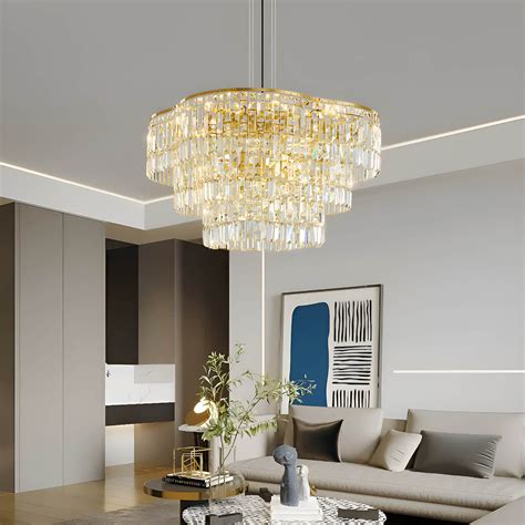 Modern Luxury Gold Crystal Chandelier | Sofary