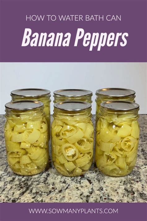 Pickled Banana Peppers (Canning Recipe) | Recipe | Stuffed banana peppers, Canning banana ...