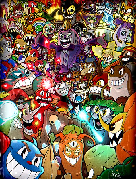 All The Cuphead Bosses - Image to u